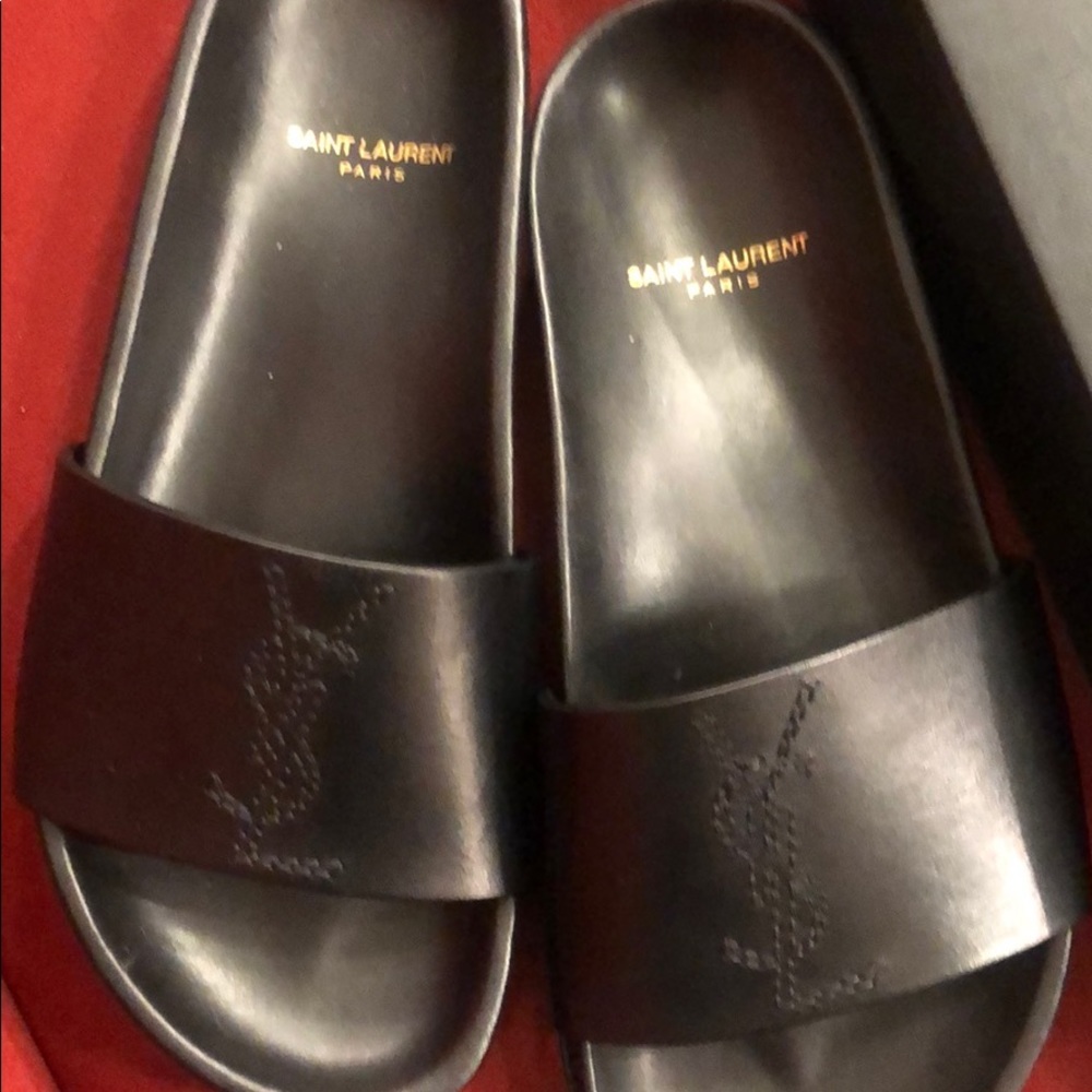 YSL sandals never worn